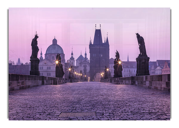 Karlsbrücke in der Abenddämmerung