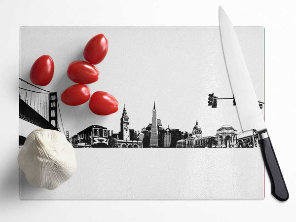 San Fransisco Wonder Glass Chopping Board