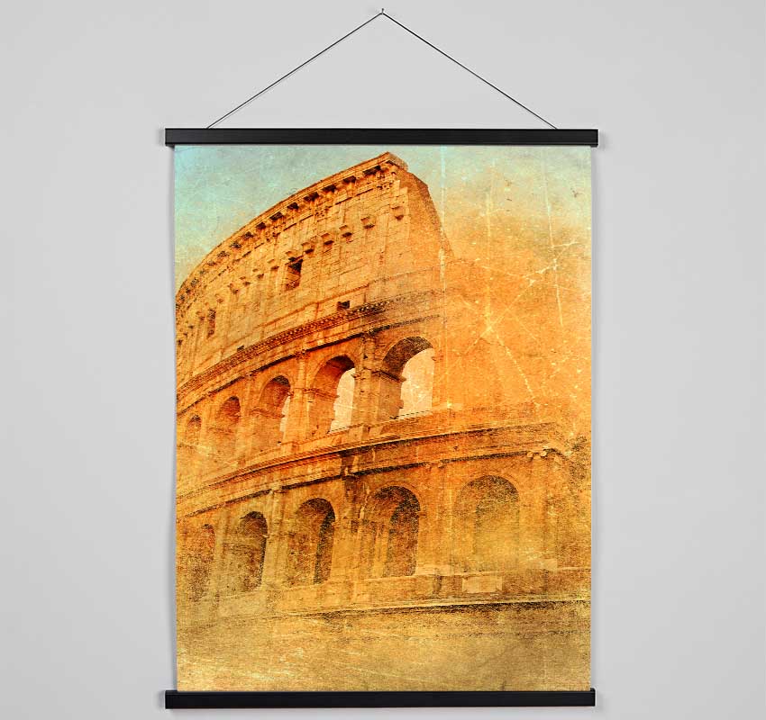 Ancient Colosseum Hanging Poster - Wallart-Direct UK