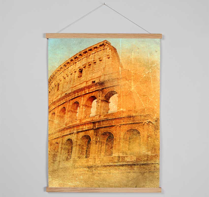 Ancient Colosseum Hanging Poster - Wallart-Direct UK