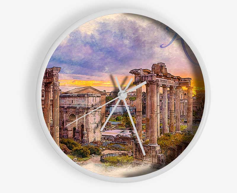 The Roman Forum Clock - Wallart-Direct UK