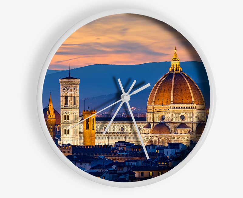 St Peter's Basilica Night Glow Clock - Wallart-Direct UK