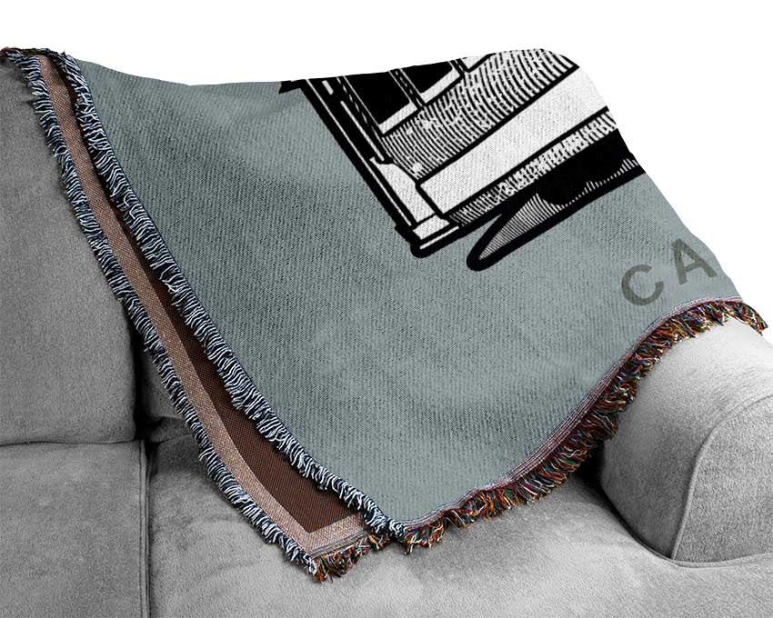 Cable Car 1 Woven Blanket