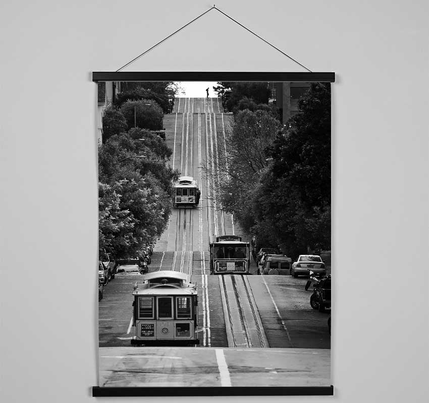 Cable Car 2 Hanging Poster - Wallart-Direct UK