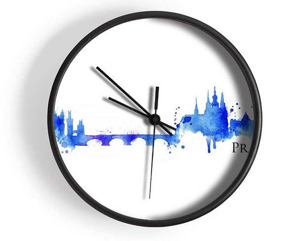 City Blues Clock - Wallart-Direct UK