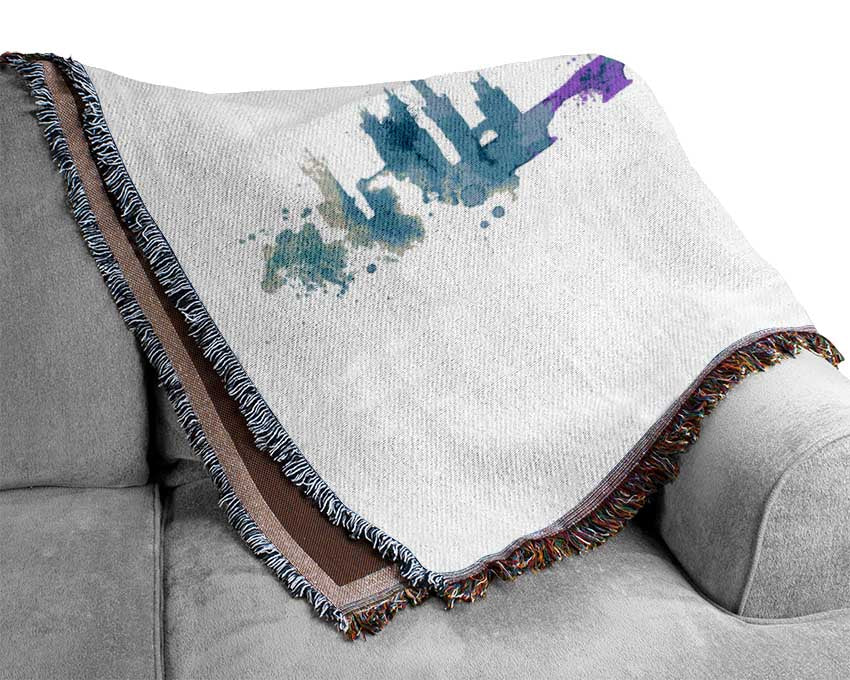 City Blues Woven Blanket