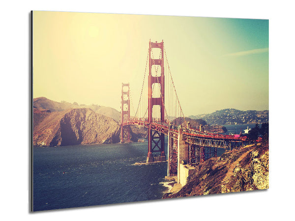 Golden Gate Bridge Retro