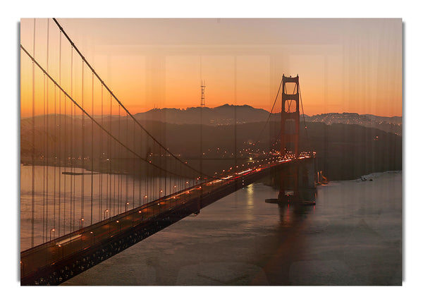 Golden Gate Bridge Sonnenuntergang