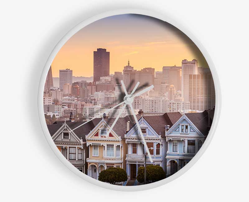 Streets Of California 2 Clock - Wallart-Direct UK