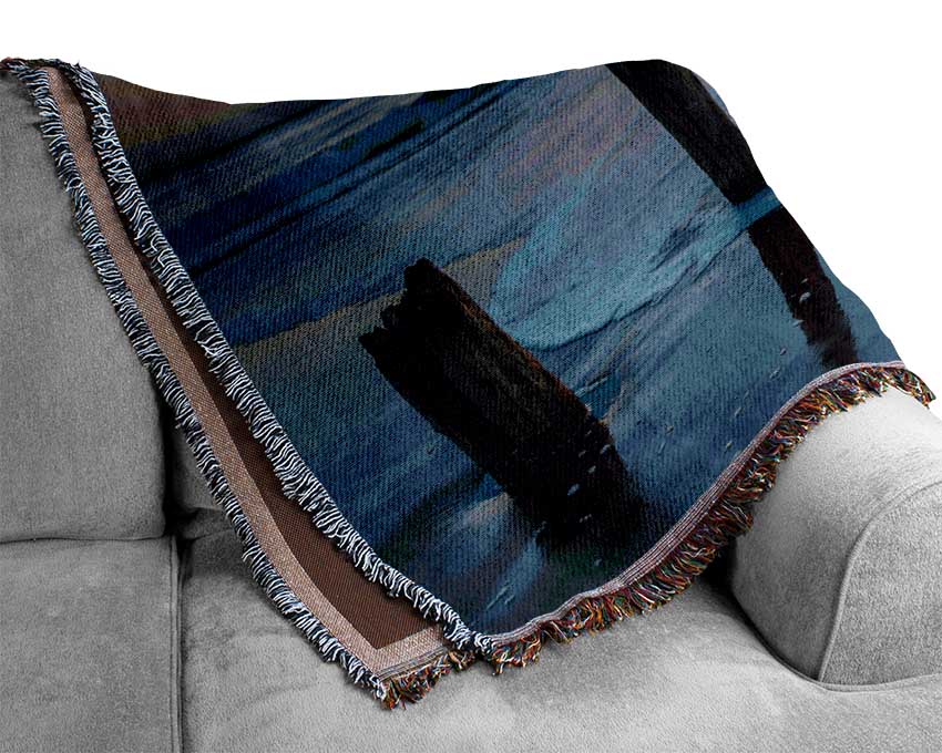 Californian Ocean Woven Blanket