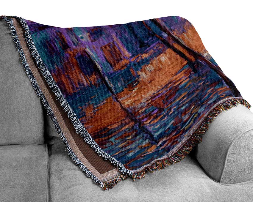 Lonesome Gondola Woven Blanket