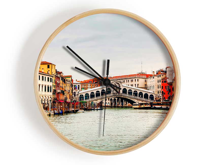 Rialto Beauty Clock - Wallart-Direct UK