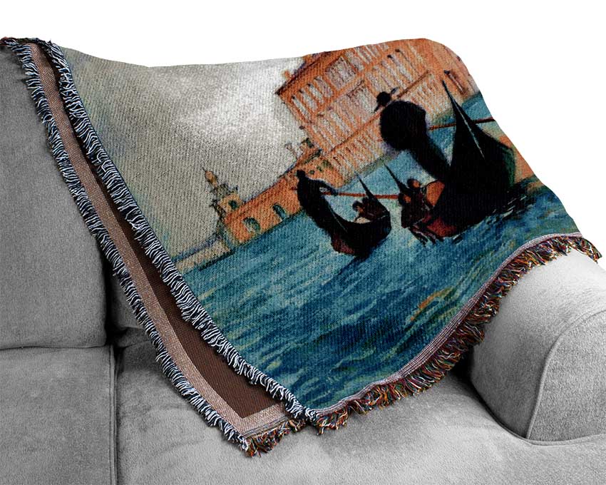 Gondola Ride 2 Woven Blanket