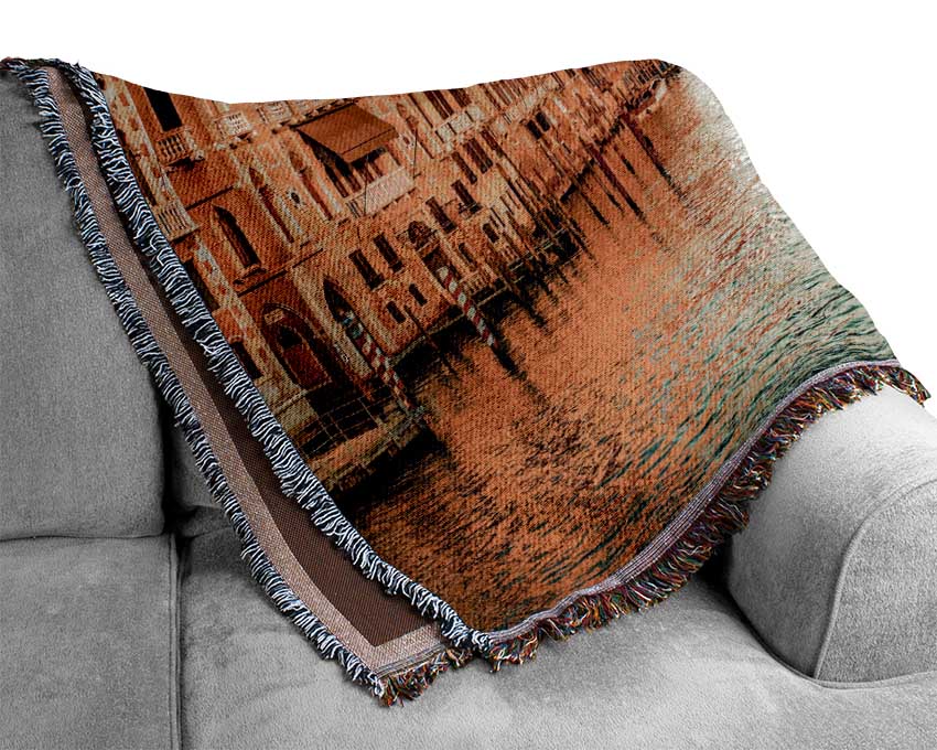 Gondola Ride 5 Woven Blanket