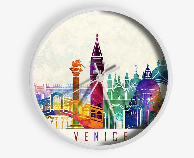 Rainbow City Clock - Wallart-Direct UK