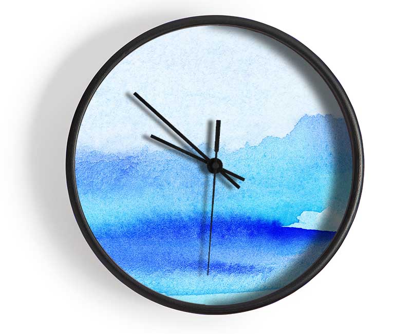 Gentle Ocean Spray Clock - Wallart-Direct UK