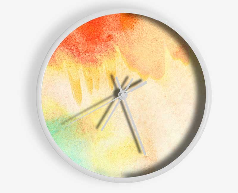 Lightning Clouds Clock - Wallart-Direct UK