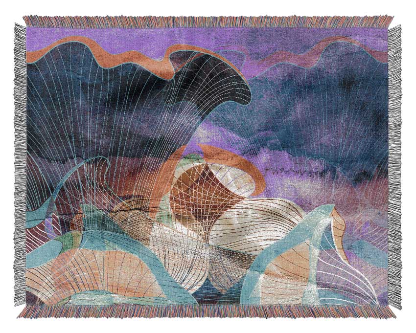 Garden Of Dreams Woven Blanket