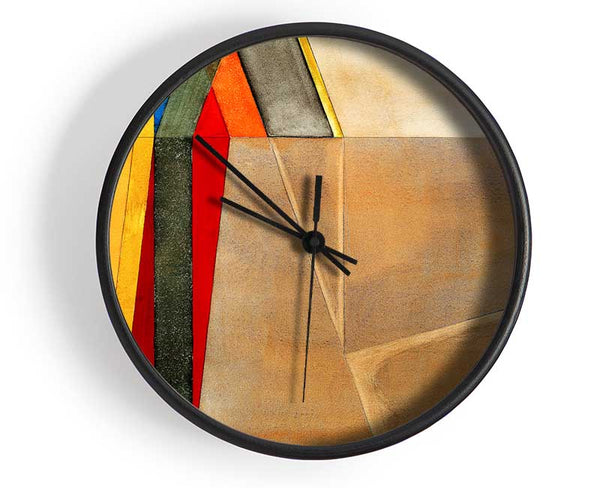 Patterns Clock - Wallart-Direct UK