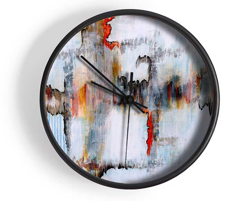 Village Sound Waves Clock - Wallart-Direct UK