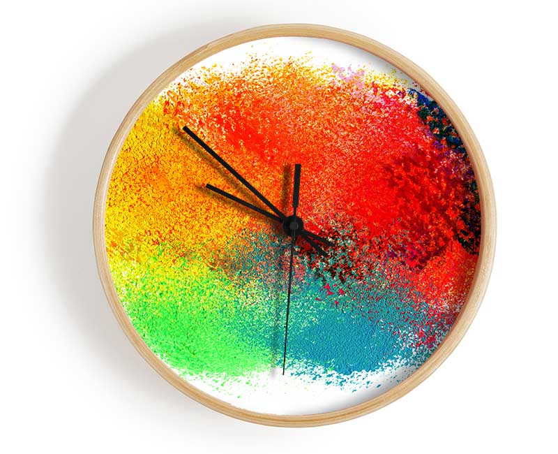 Powder Clock - Wallart-Direct UK