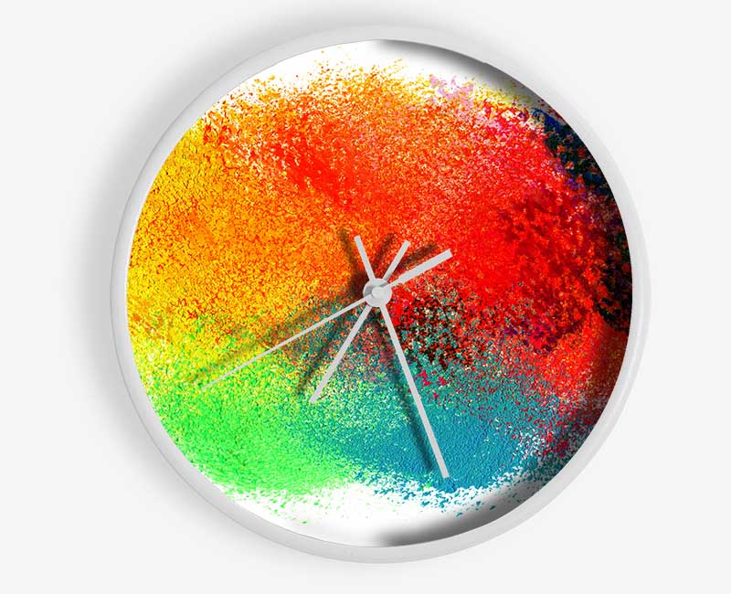 Powder Clock - Wallart-Direct UK