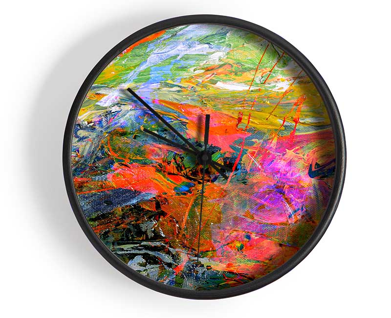 Winter Garden Clock - Wallart-Direct UK