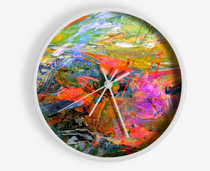 Winter Garden Clock - Wallart-Direct UK