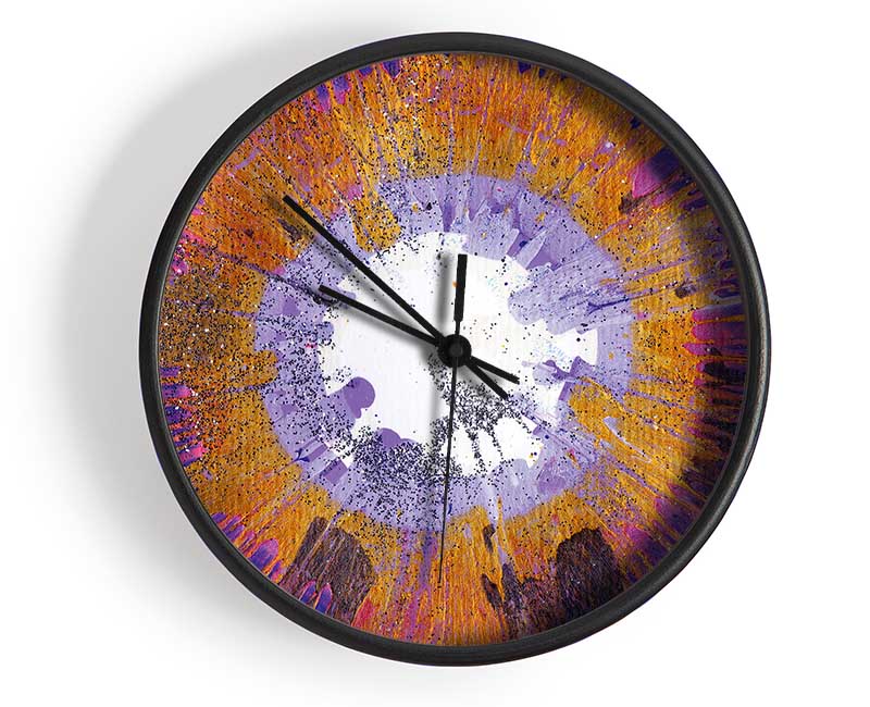 Star Expolsion 2 Clock - Wallart-Direct UK