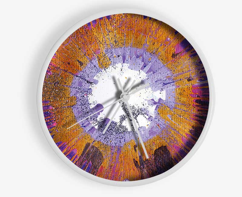 Star Expolsion 2 Clock - Wallart-Direct UK