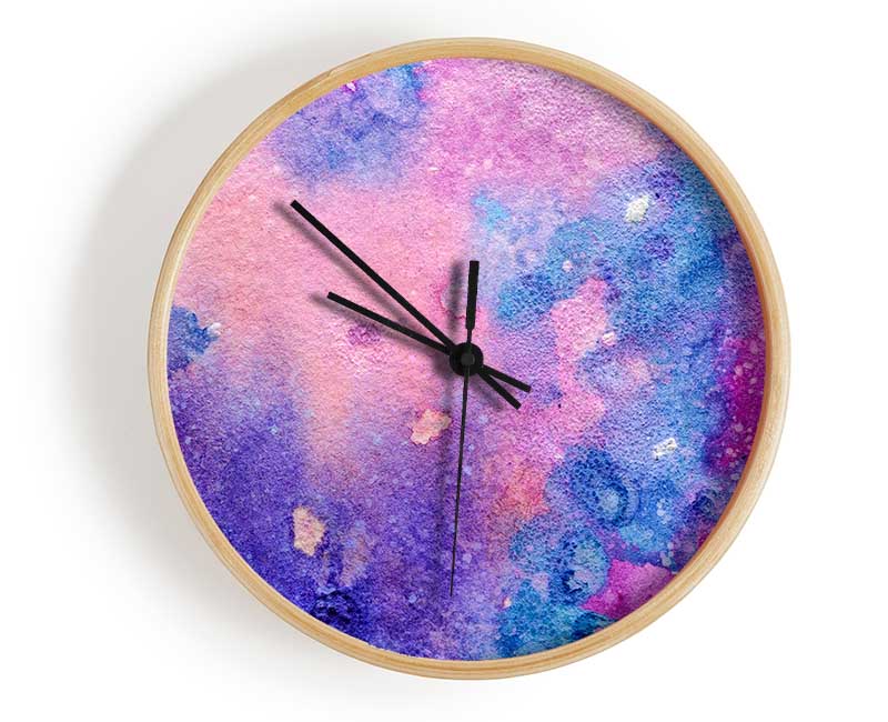 Painting The Universe Clock - Wallart-Direct UK