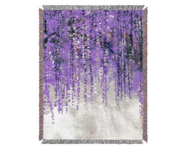 Vibrant Willow Tree Woven Blanket