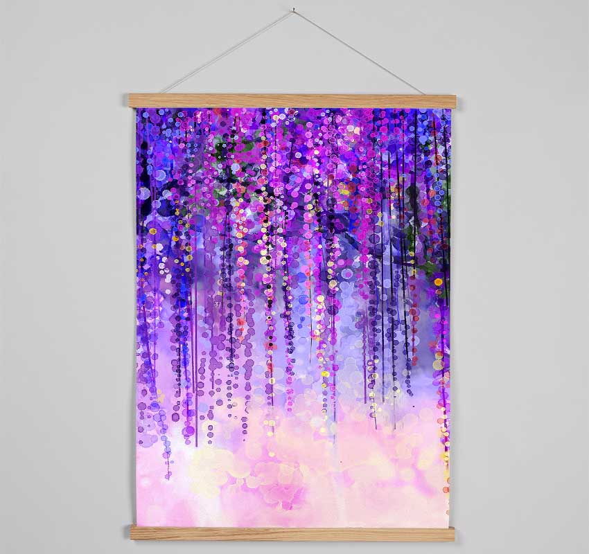 Vibrant Willow Tree Hanging Poster - Wallart-Direct UK