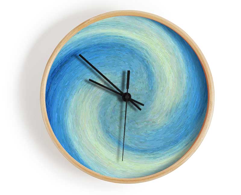 Wave Rotation Clock - Wallart-Direct UK