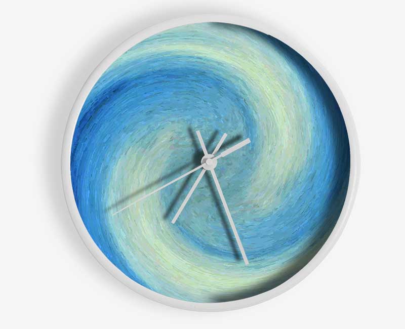 Wave Rotation Clock - Wallart-Direct UK