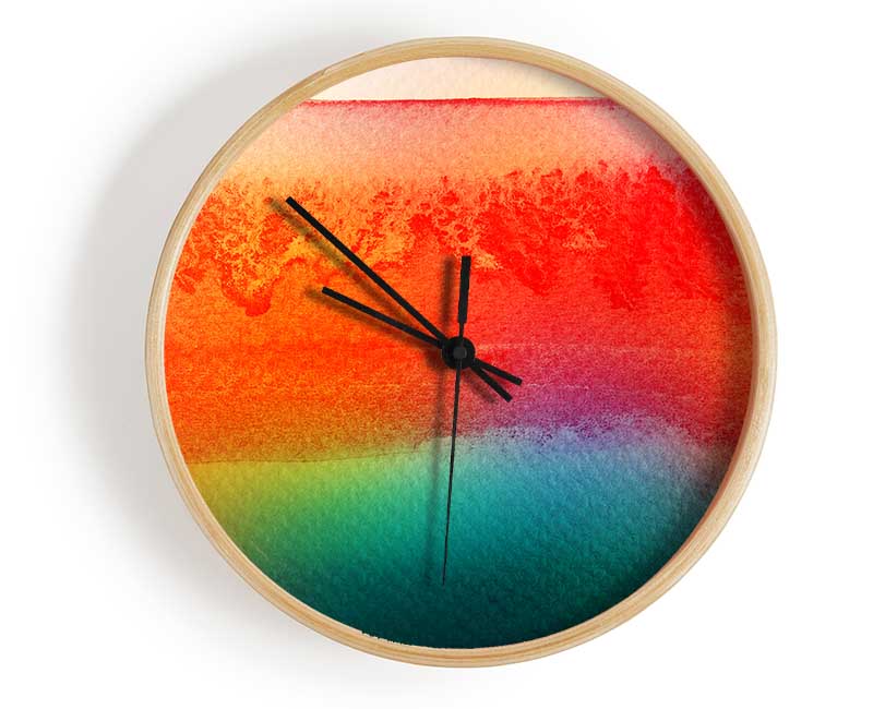 Ember Melt Clock - Wallart-Direct UK