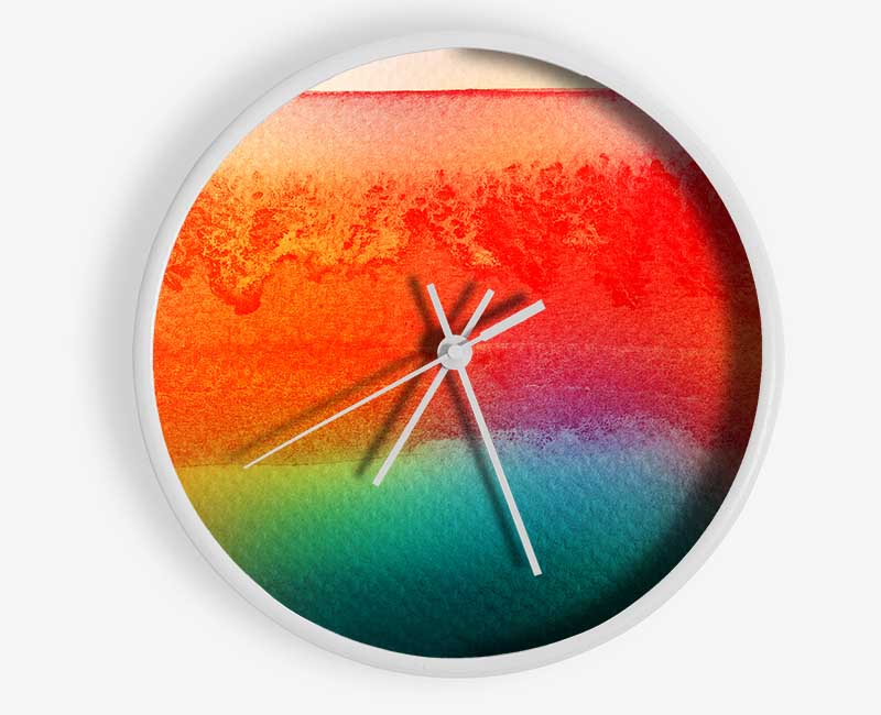 Ember Melt Clock - Wallart-Direct UK