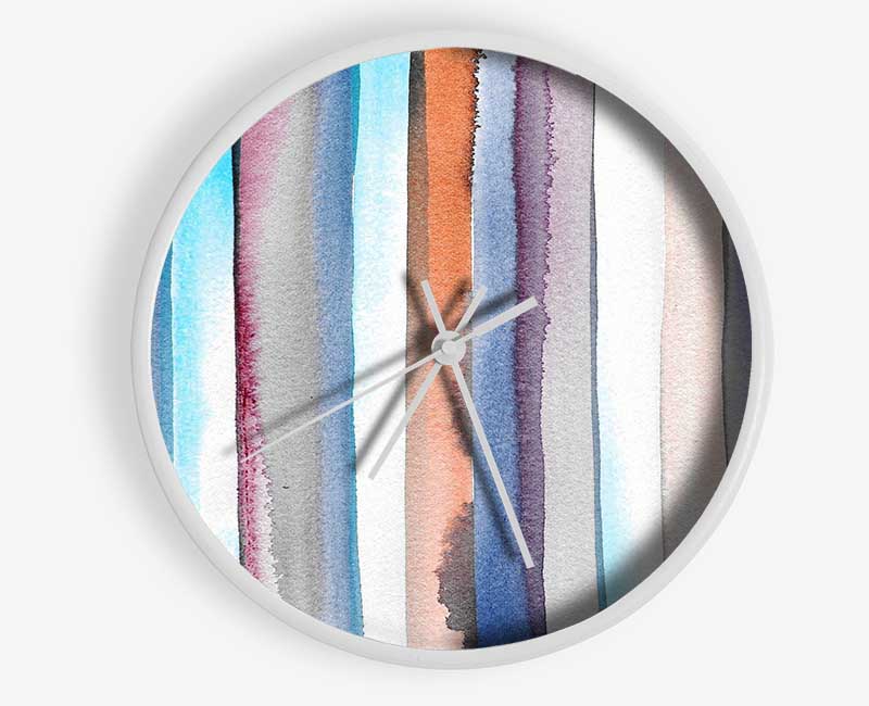 Through The Lines Clock - Wallart-Direct UK