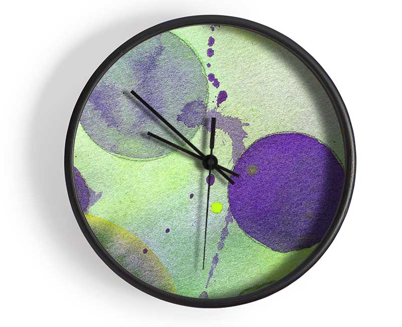 Blueberry Tree Clock - Wallart-Direct UK