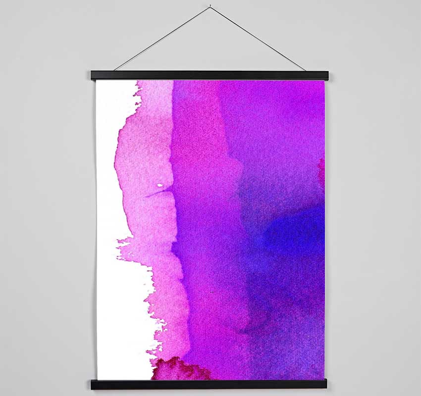 Pink Ocean Ebb Hanging Poster - Wallart-Direct UK