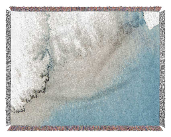 Ocean From Above Woven Blanket