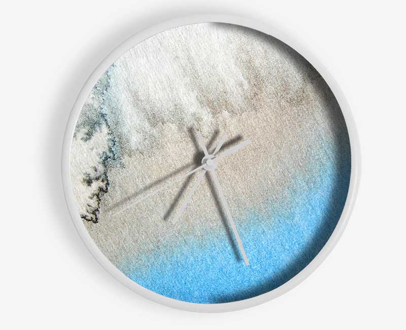 Ocean From Above Clock - Wallart-Direct UK