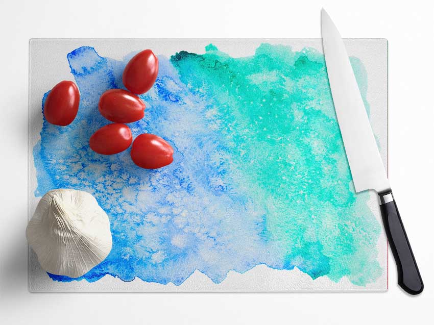 Ice Dragon Glass Chopping Board