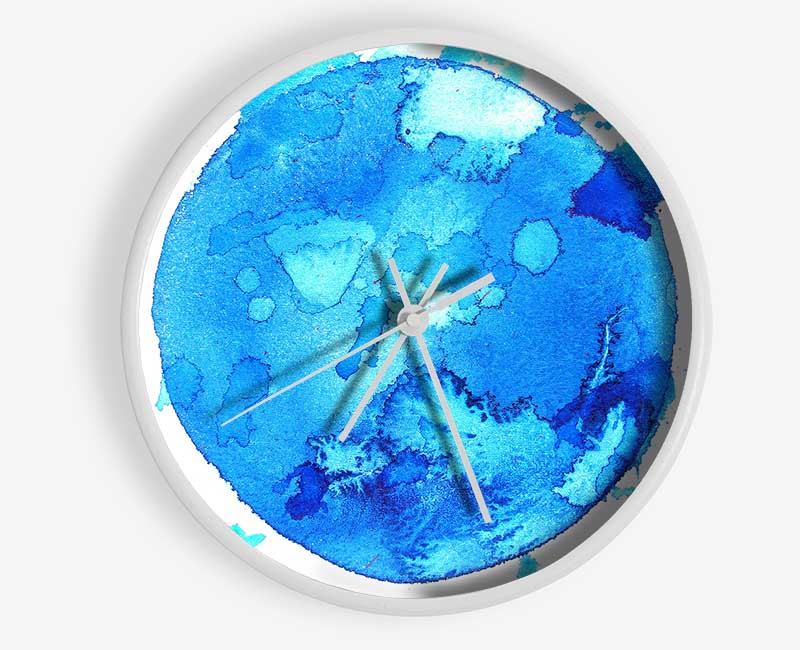 Liquid Planet Clock - Wallart-Direct UK