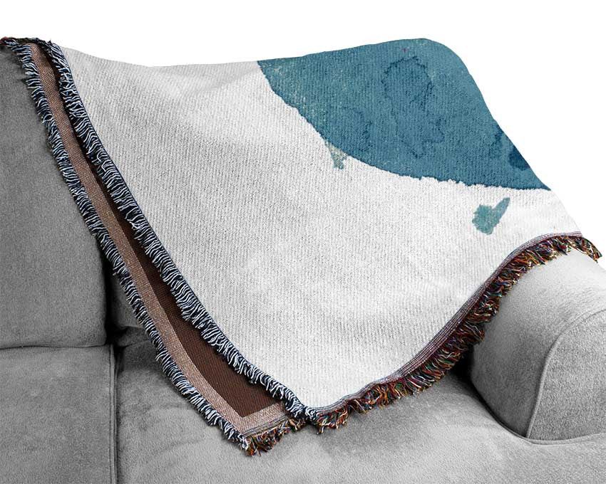 Liquid Planet Woven Blanket