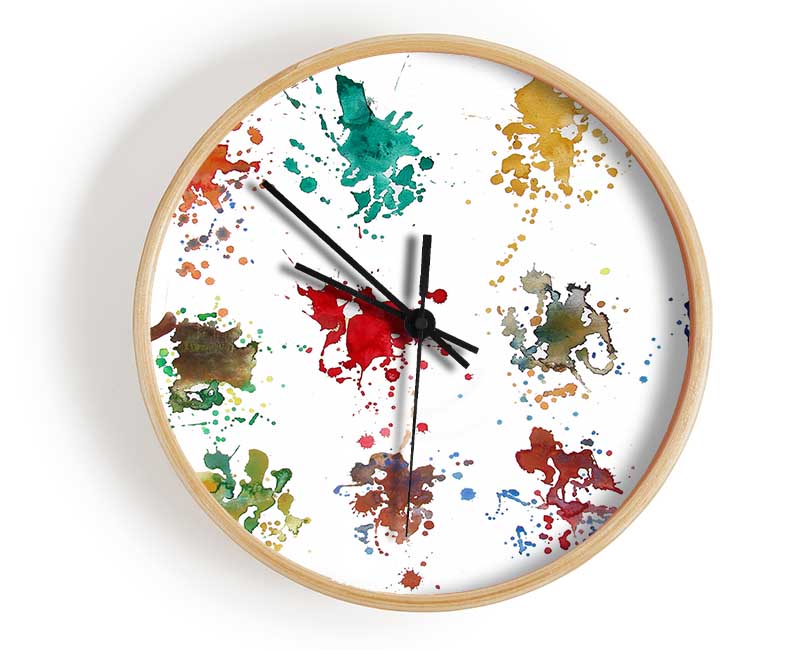 Whats Your Colour Clock - Wallart-Direct UK