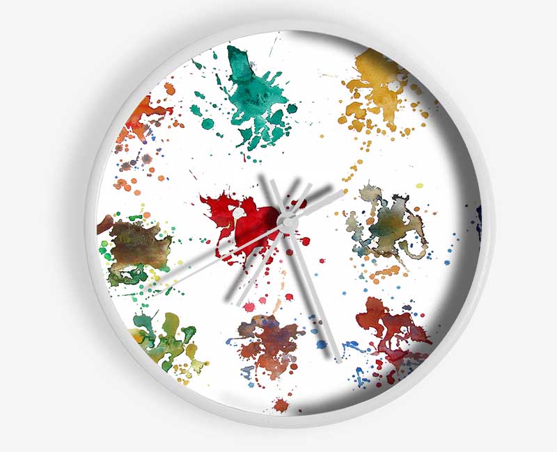 Whats Your Colour Clock - Wallart-Direct UK