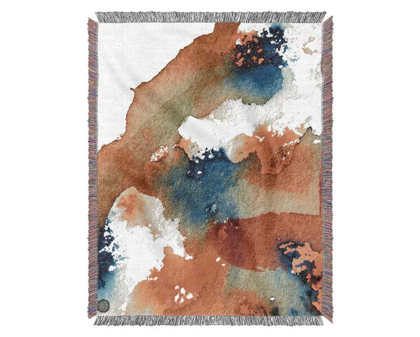 Fire And Ice Melt Woven Blanket