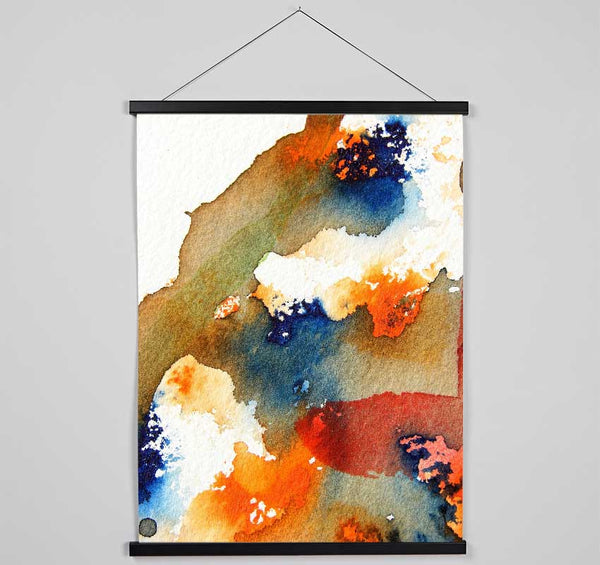 Fire And Ice Melt Hanging Poster - Wallart-Direct UK