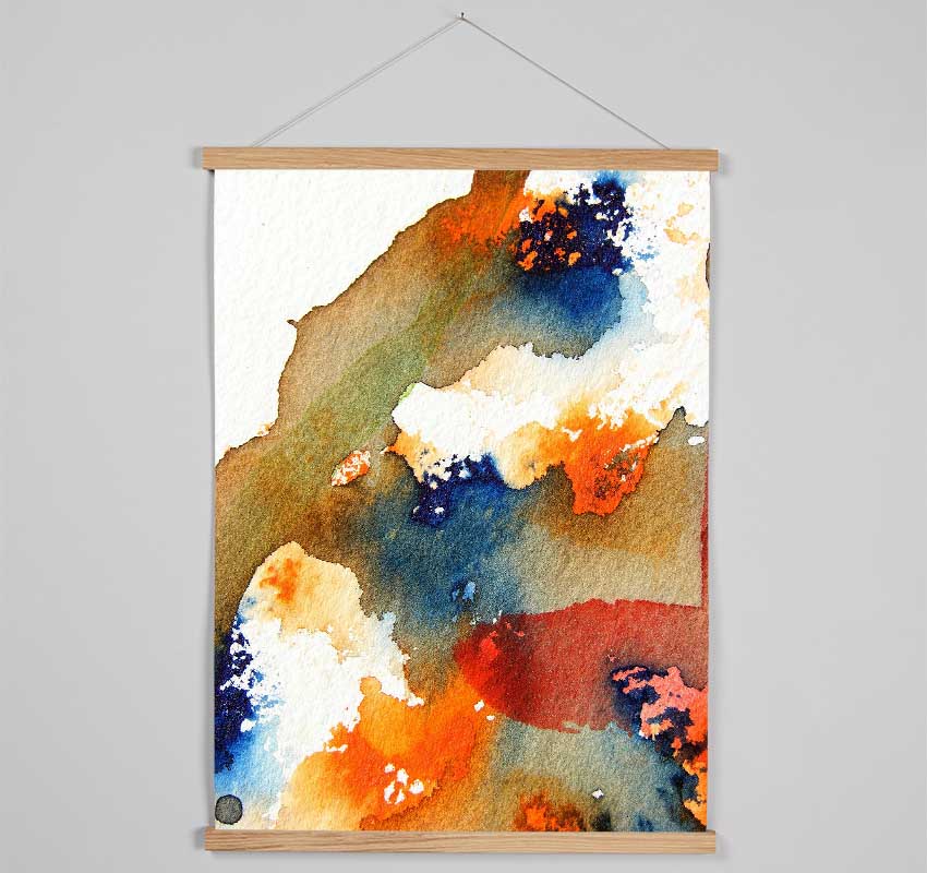 Fire And Ice Melt Hanging Poster - Wallart-Direct UK